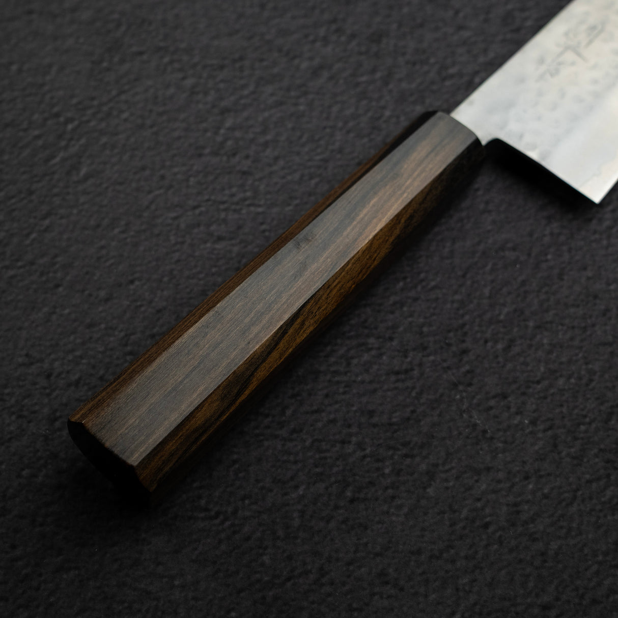 Masutani VG1 Tsuchime Santoku 170mm 黑色 Chacate 手柄