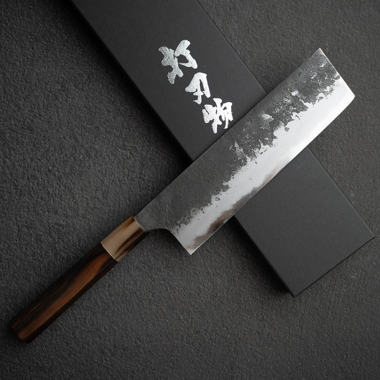 Mazaki White 2 Kurouchi Nakiri 180mm
