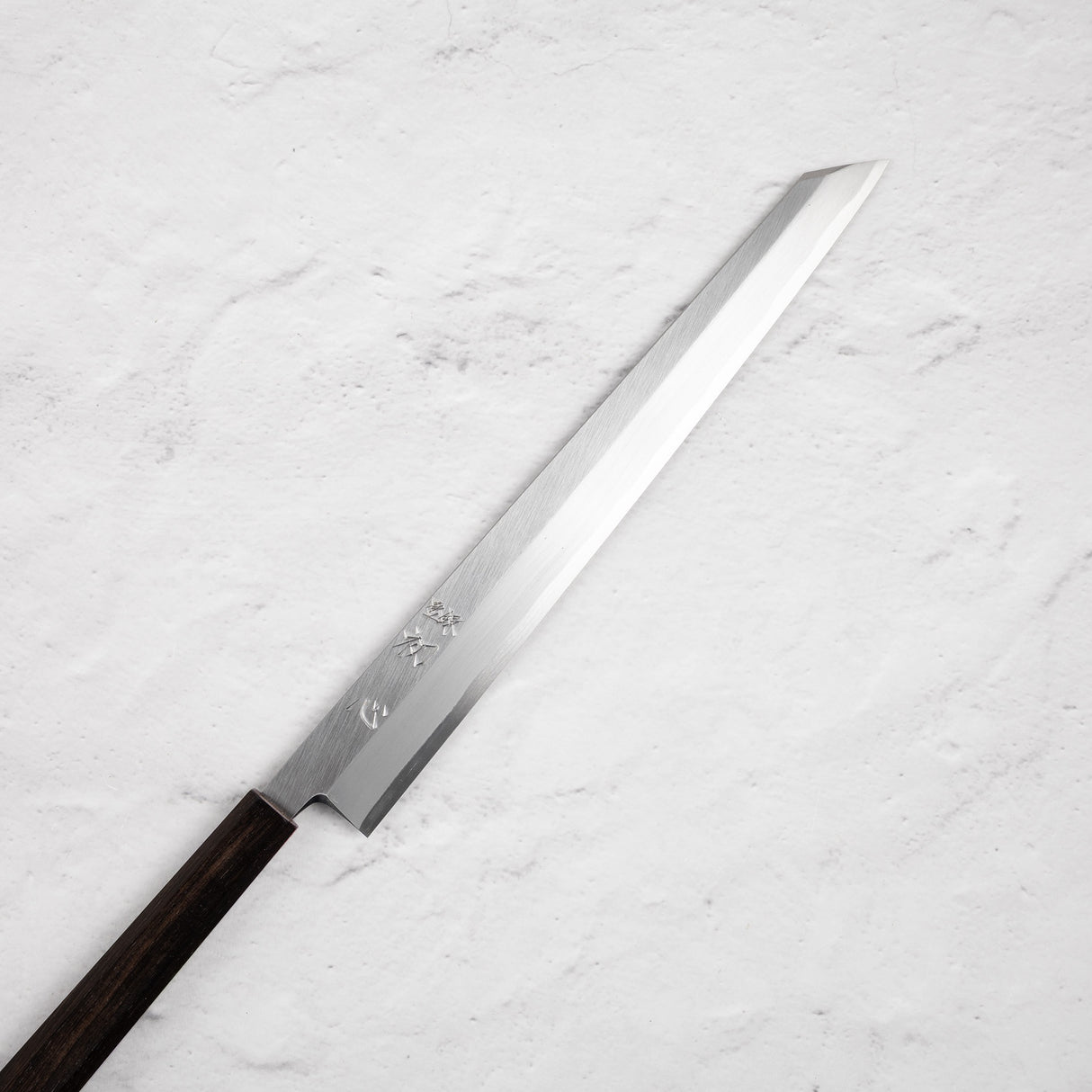 初心 x 明神白鷺 白 2 K-tip 柳葉 330mm