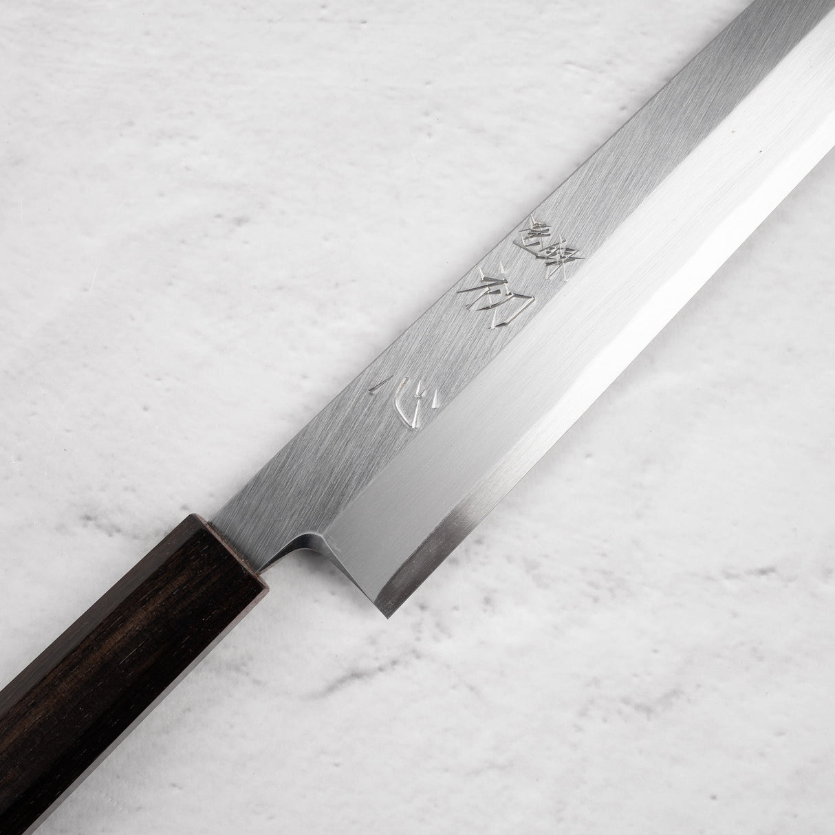 初心 x 明神白鷺 白 2 K-tip 柳葉 330mm