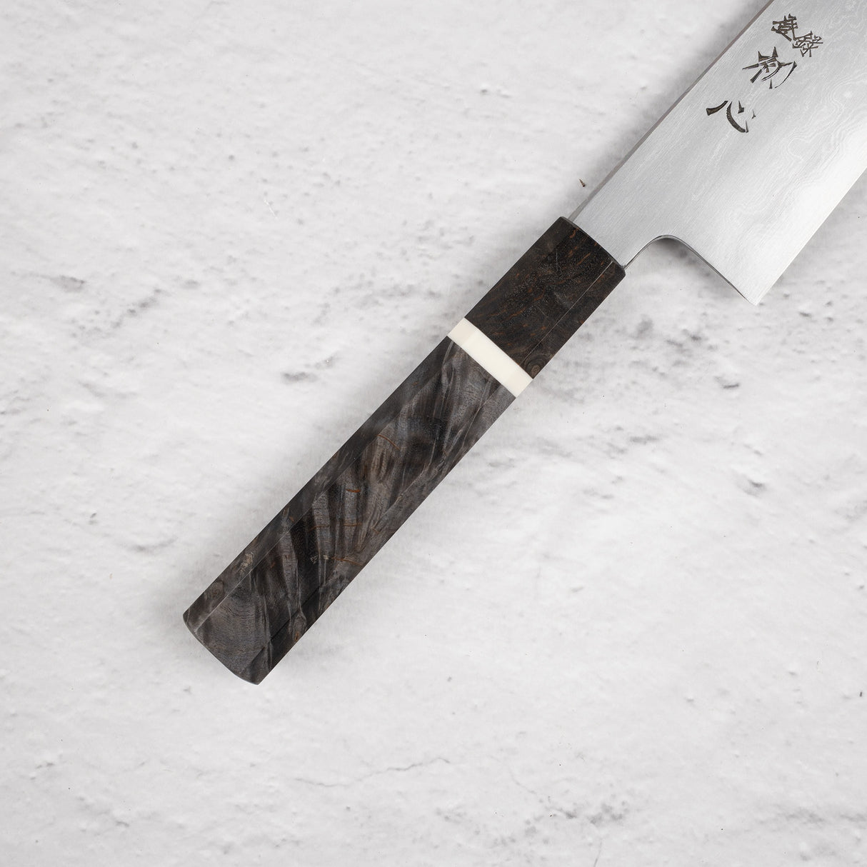 Nakagawa Blue 1 Damascus Gyuto 210mm Birch Handle