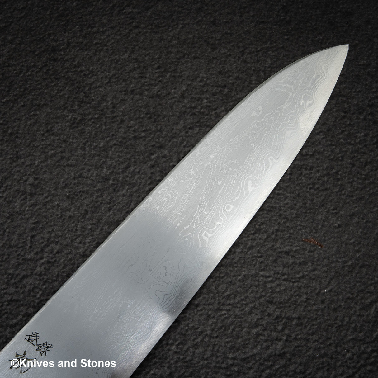 Hatsukokoro x Satoshi Nakagawa Blue 1 Damascus Gyuto 270mm