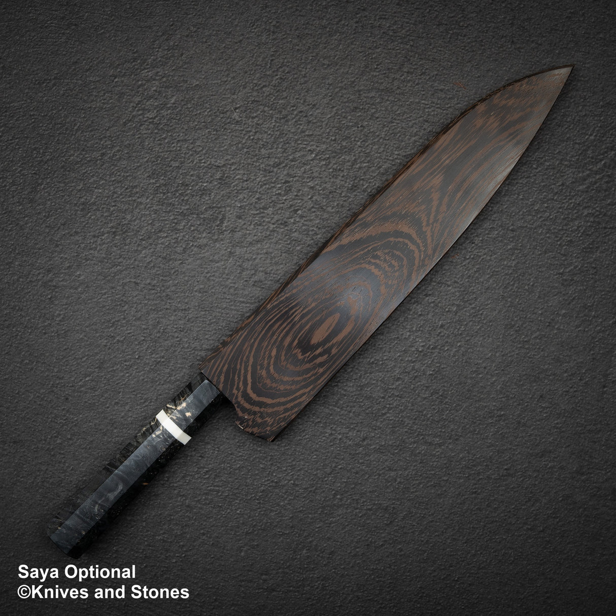 Hatsukokoro x Satoshi Nakagawa Blue 1 Damascus Gyuto 270mm