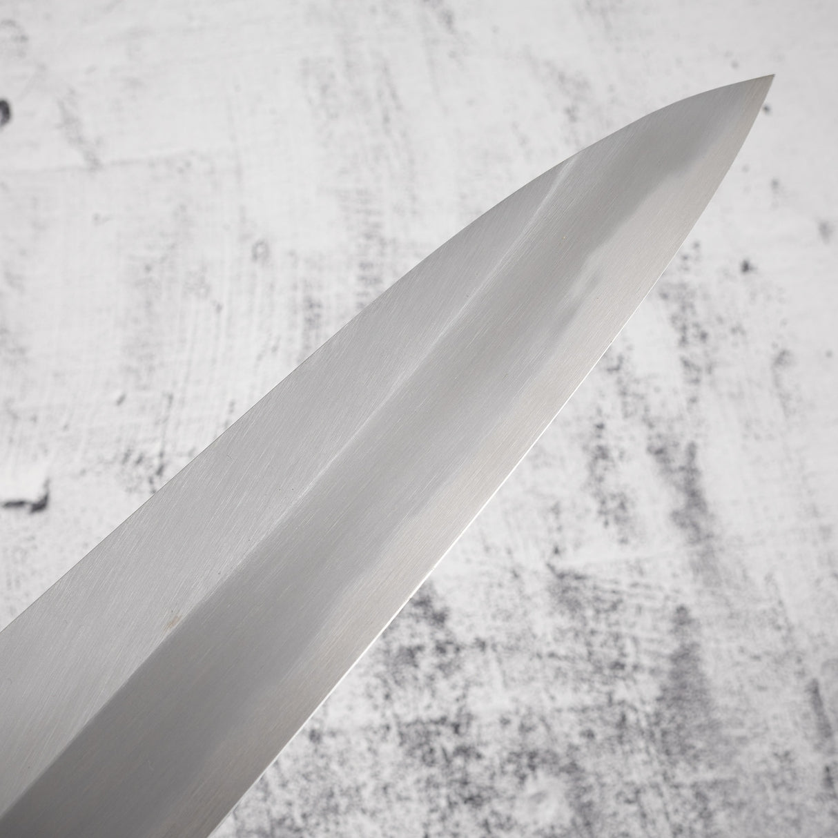 Nakagawa Blue 1寬斜角Kasumi Gyuto 240毫米黑檀木手柄