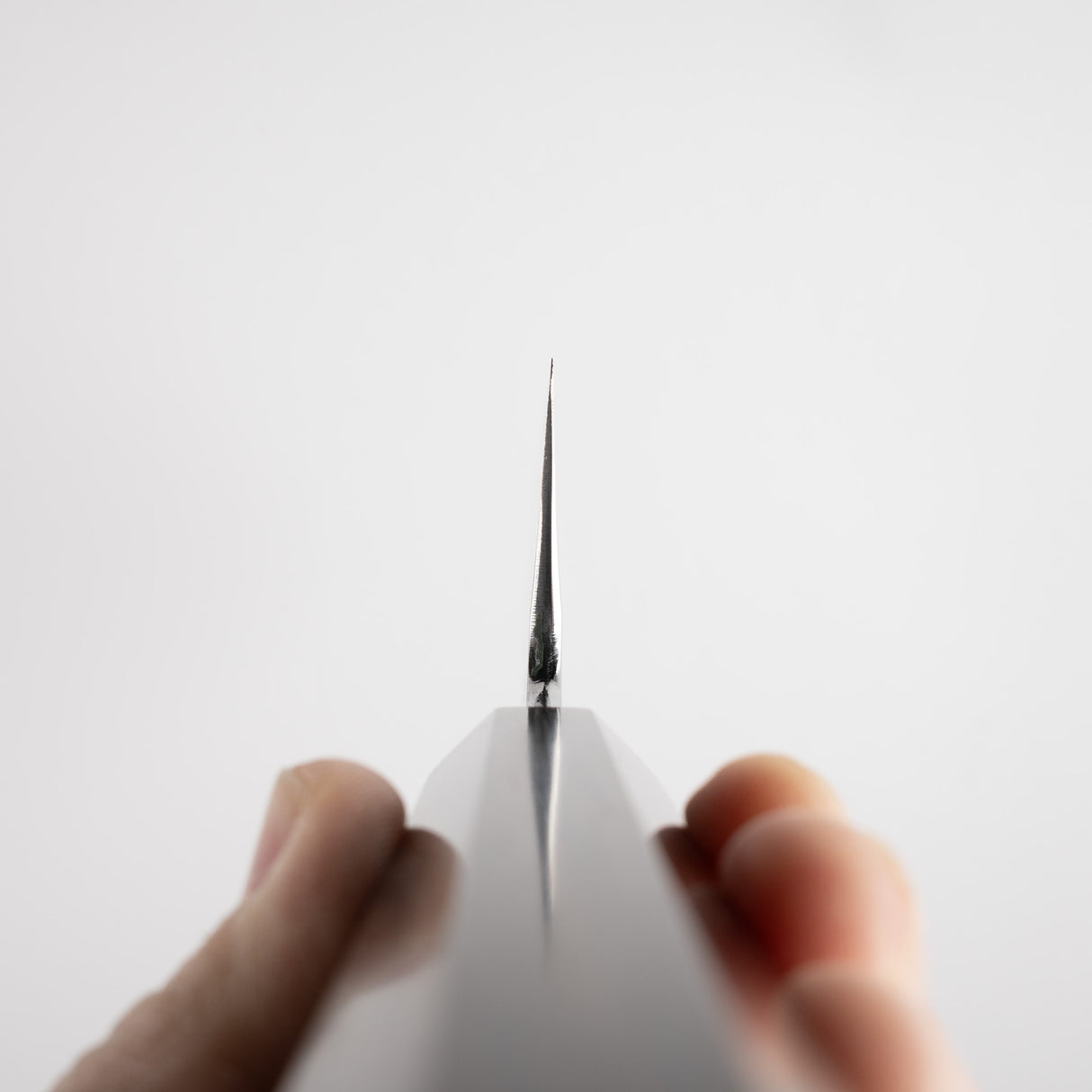 Nakagawa Blue 1寬斜角Kasumi Gyuto 240毫米黑檀木手柄