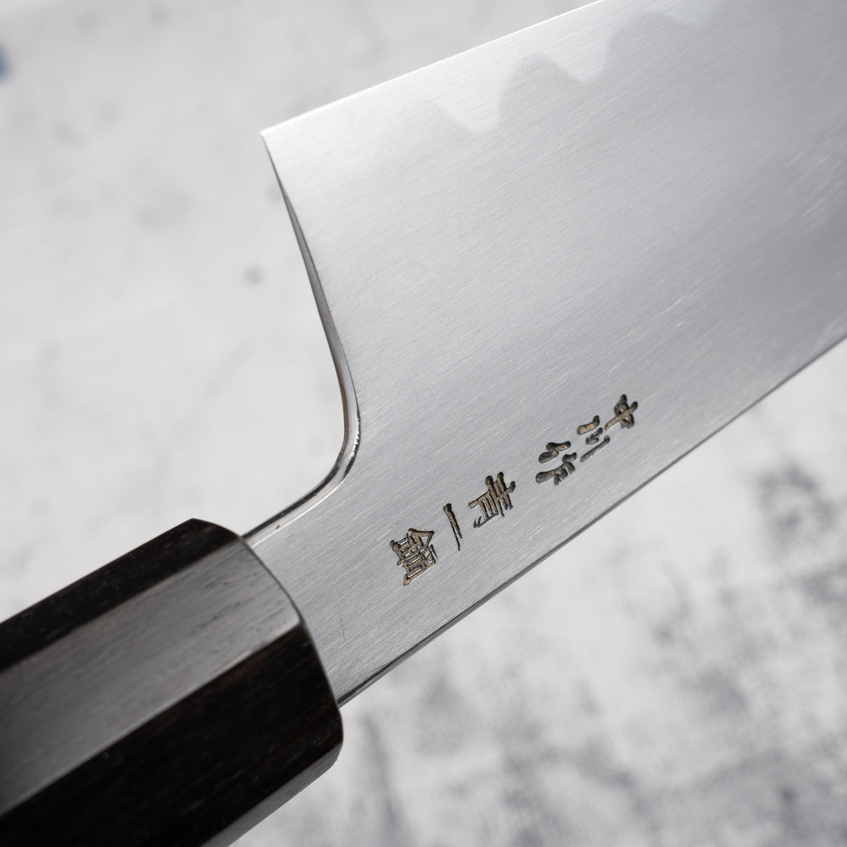 Nakagawa Blue 1 K-tip Gyuto 240mm Kasumi 烏木色