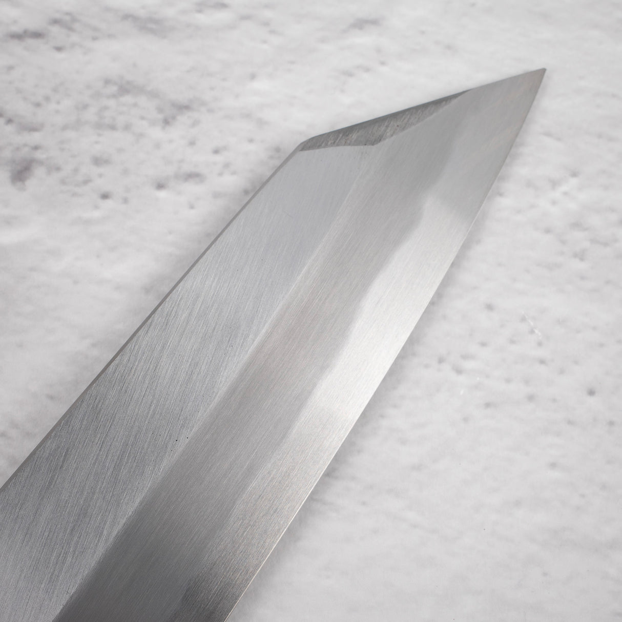 Nakagawa Blue1 Wide Bevel Kasumi K-tip Gyuto 240mm Ebony Handle