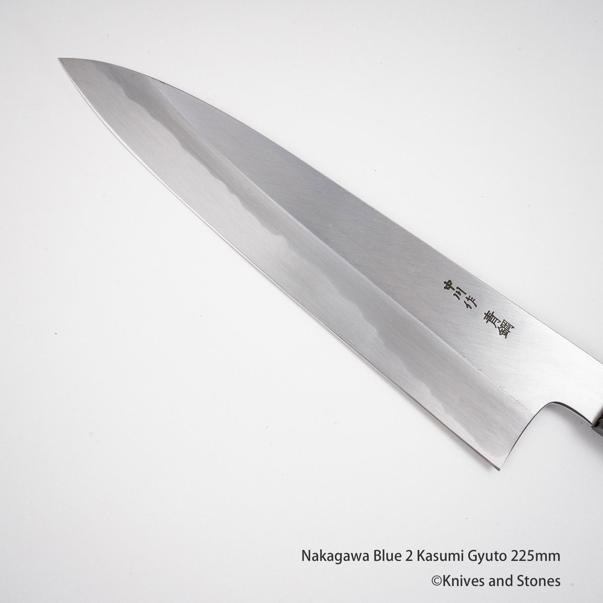 Nakagawa Blue 2 Kasumi Wide-bevel Gyuto 225/255 mm
