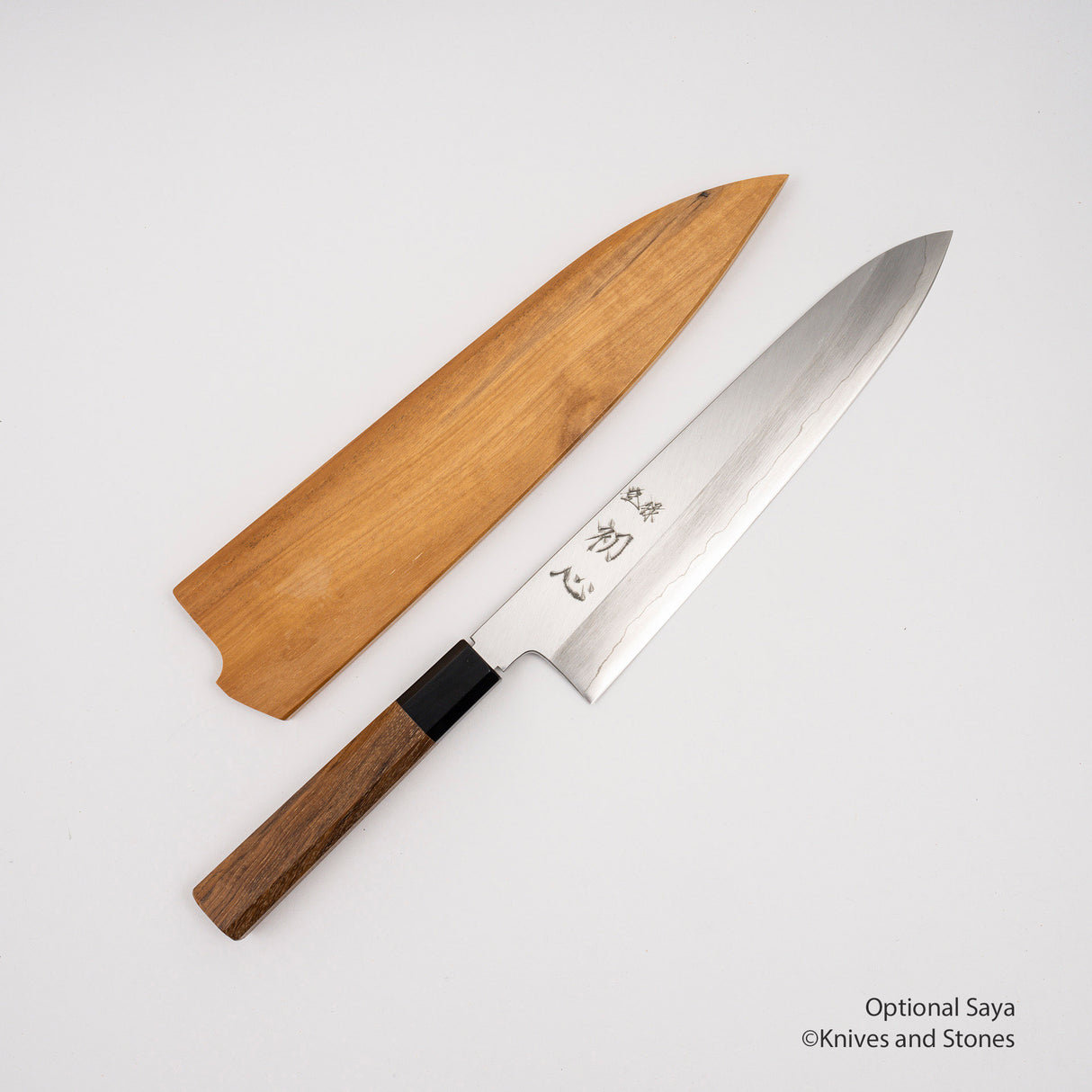 Nakagawa Ginsan Kasumi 寬斜角牛刀 180/210/240 毫米