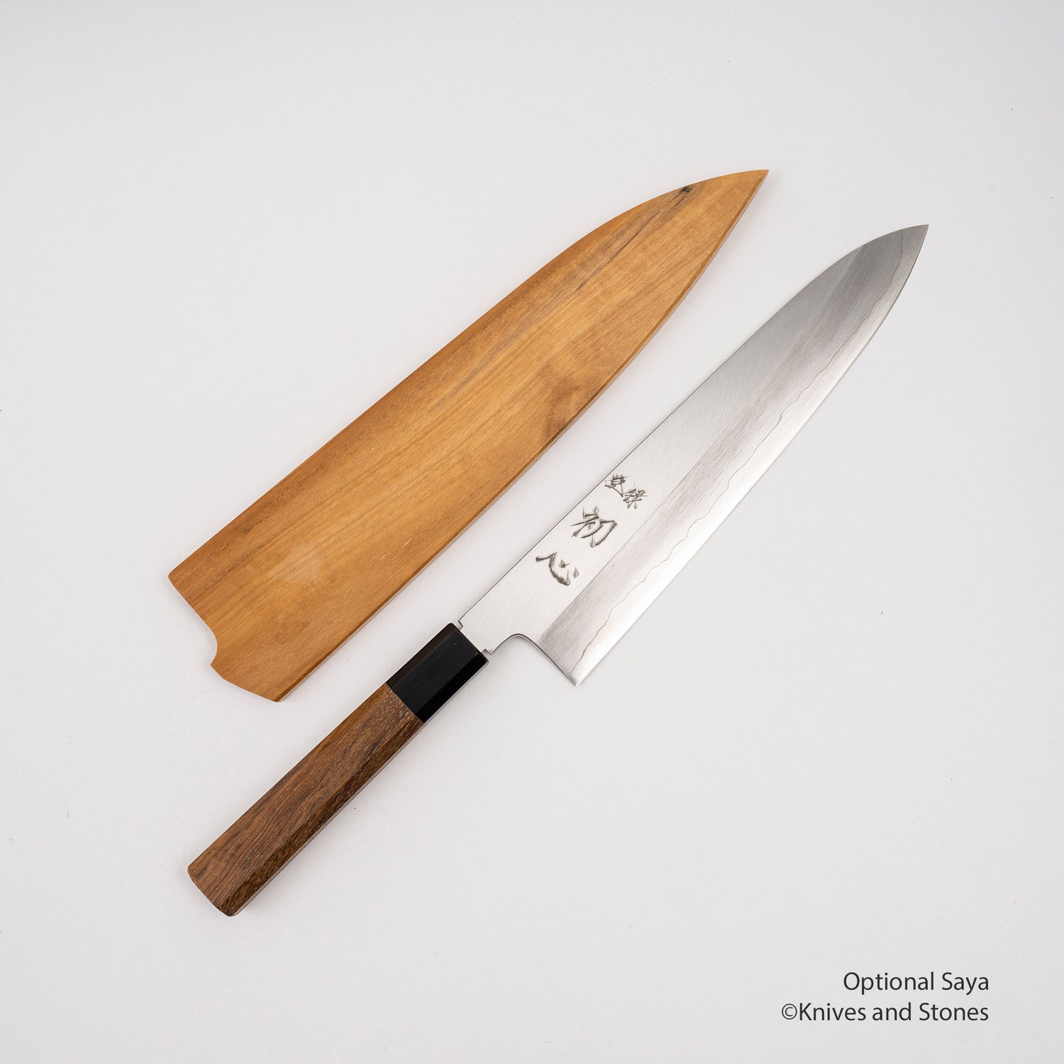 Nakagawa Ginsan Kasumi 寬斜角牛刀 180/210/240 毫米