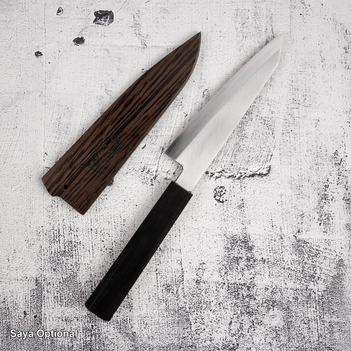 Nakagawa 左手 Ginsan Honesuki 150 毫米 Kasumi 烏木