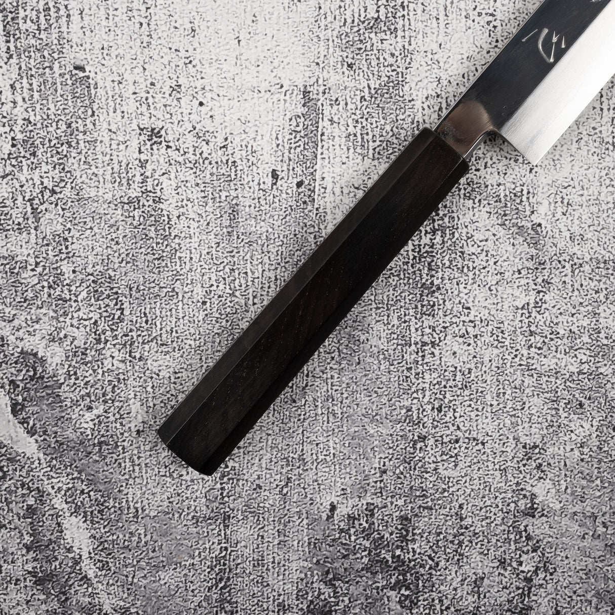 中川 銀三 K-tip 柳刃 300mm 鏡面拋光 黑檀木柄