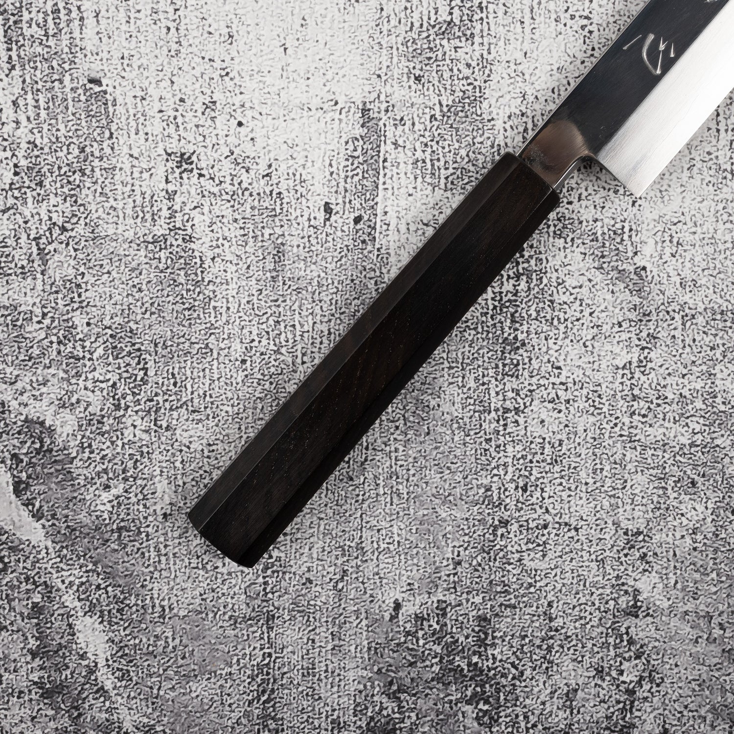 中川 銀三 K-tip 柳刃 300mm 鏡面拋光 黑檀木柄