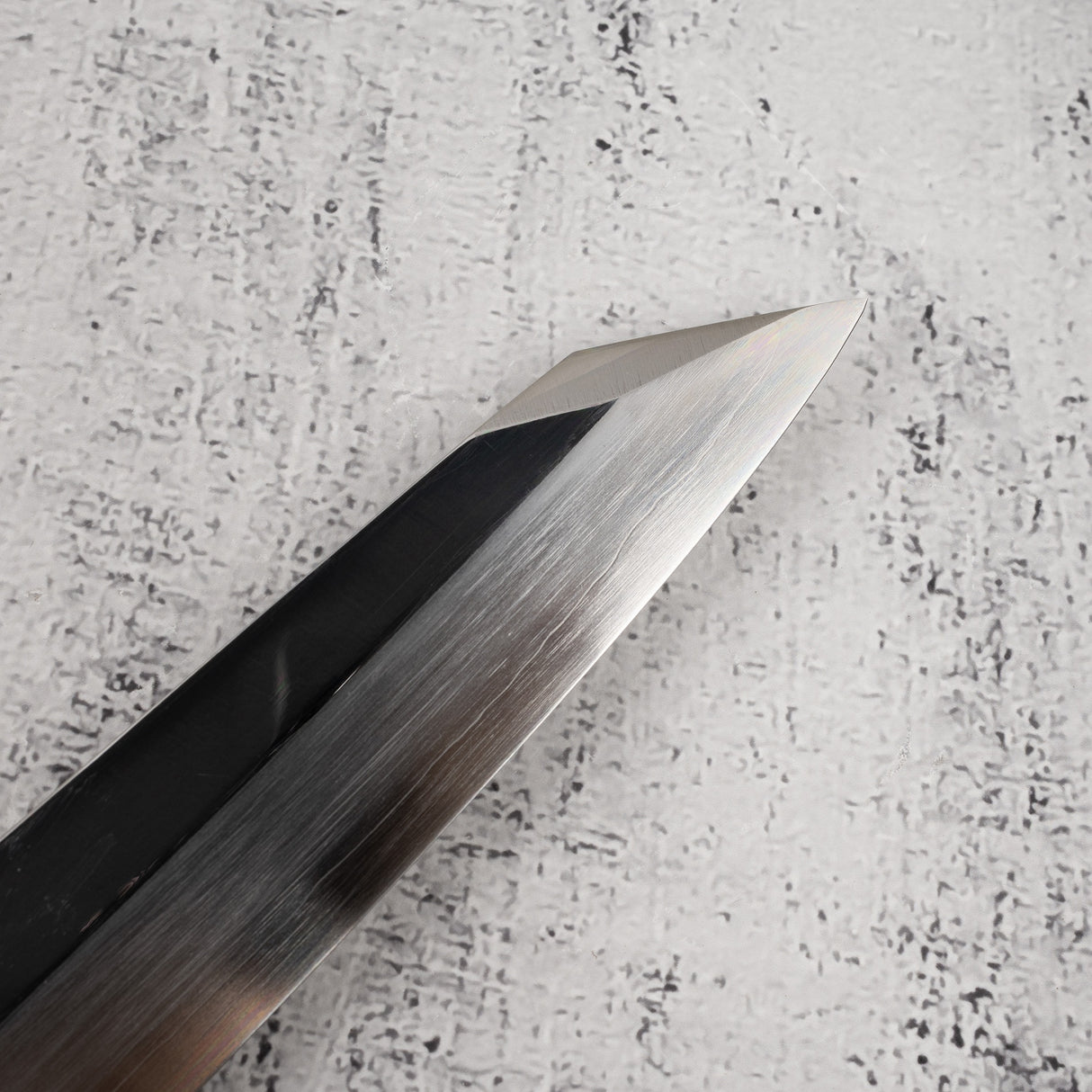 中川 銀三 K-tip 柳刃 300mm 鏡面拋光 黑檀木柄