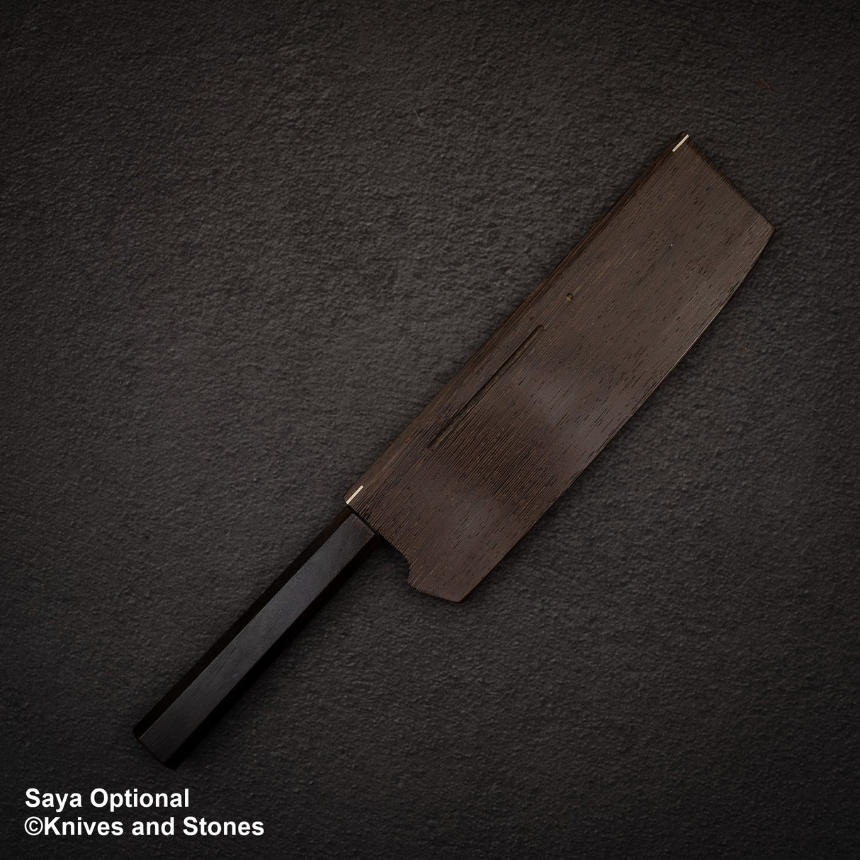 中川銀山霞 寬斜面 Nakiri 180mm