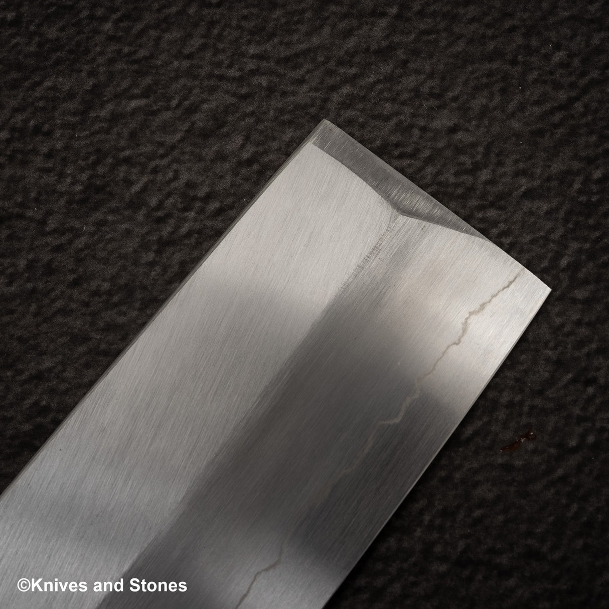 中川銀山霞 寬斜角 Nakiri 210mm