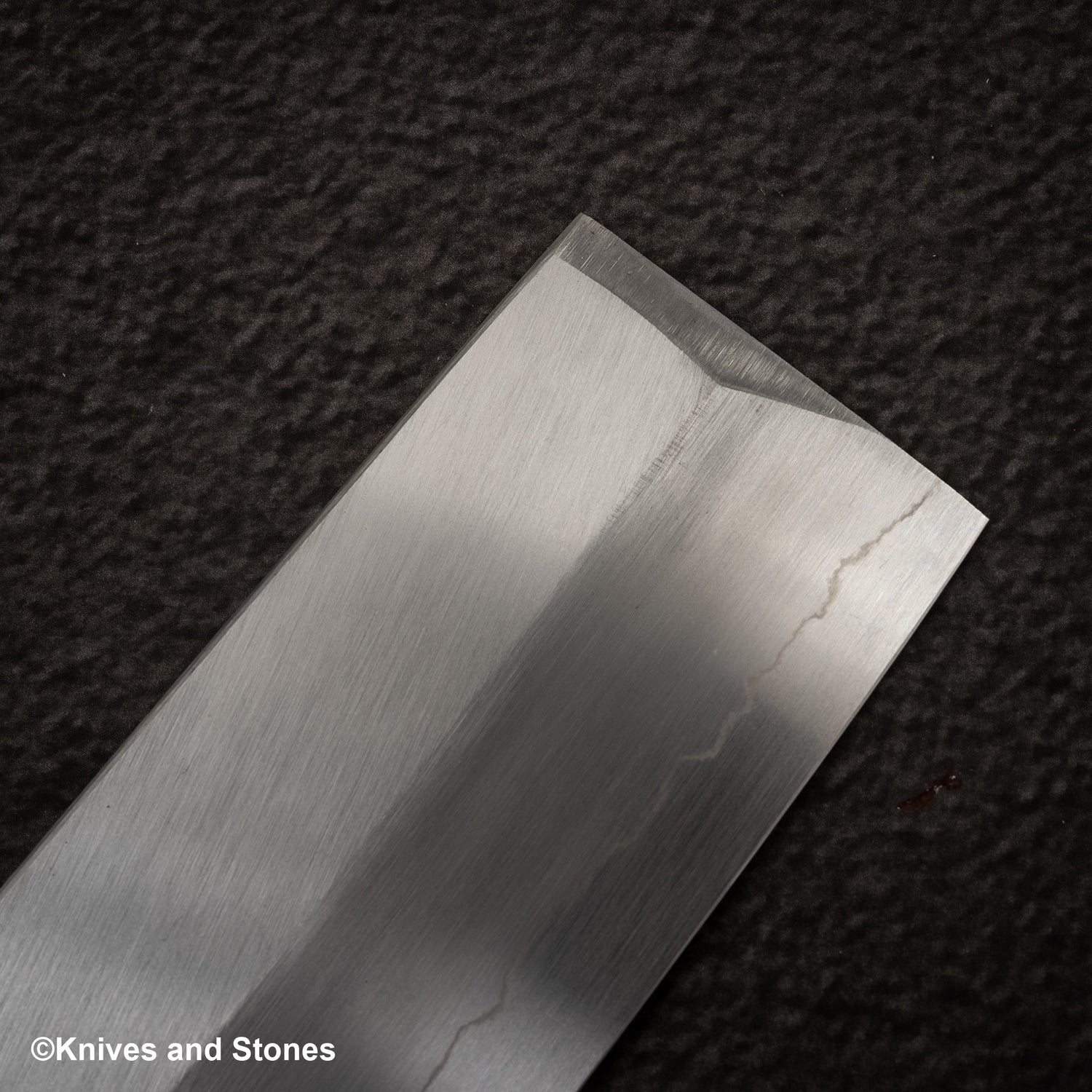 中川銀山霞 寬斜角 Nakiri 210mm