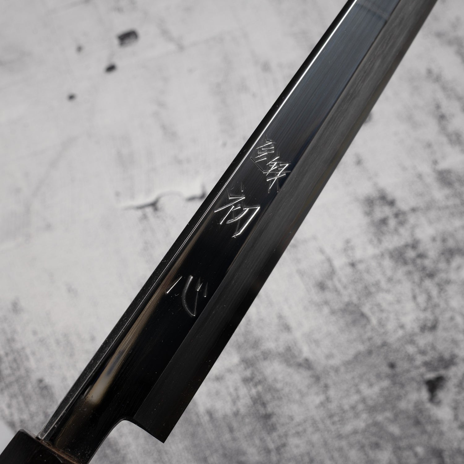 Nakakawa Ginsan Sakimaru Takobiki 300mm 鏡面拋光烏木 by Hatsukokoro