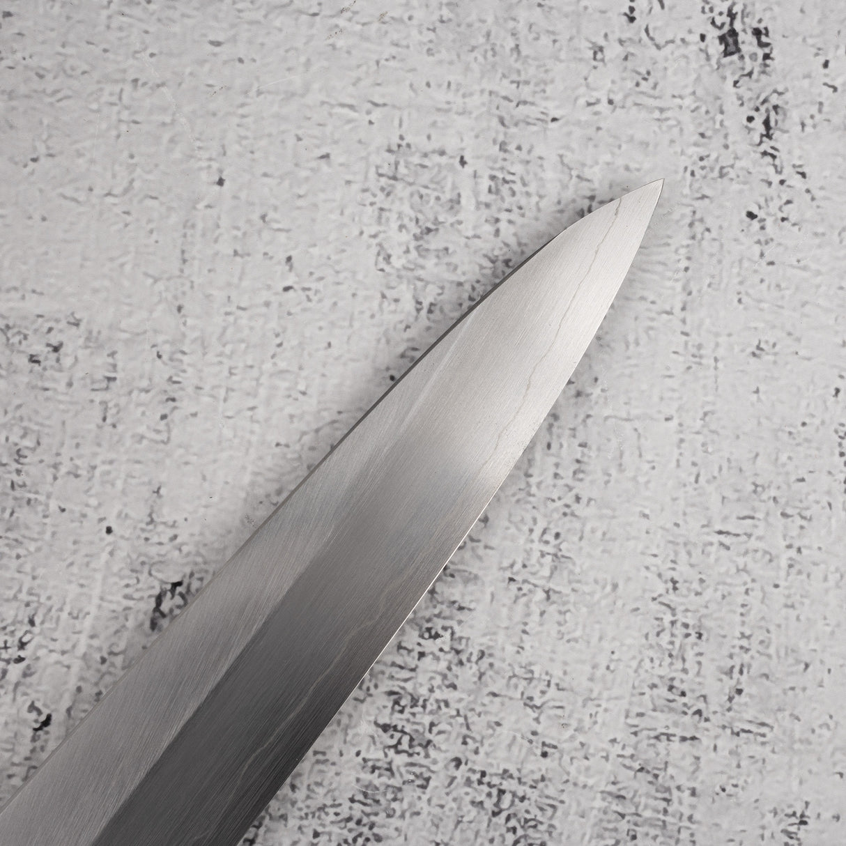 Nakagawa Ginsan Kasumi Finish Sujihiki 240mm 黑檀木