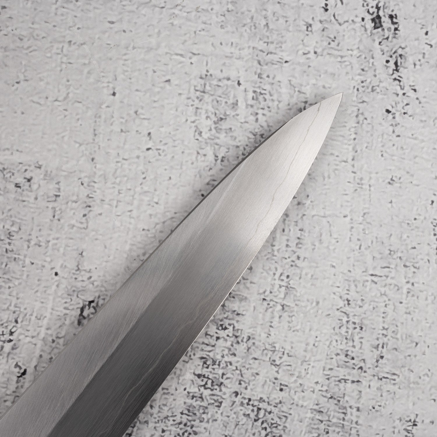 Nakagawa Ginsan Kasumi Finish Sujihiki 240mm 黑檀木