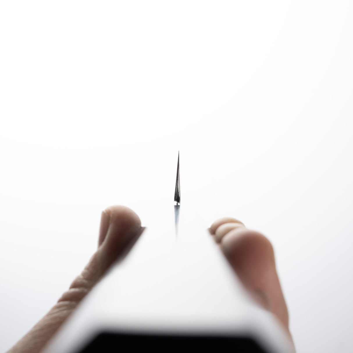 Nakagawa Ginsan Kasumi Finish Sujihiki 270mm 黑檀木