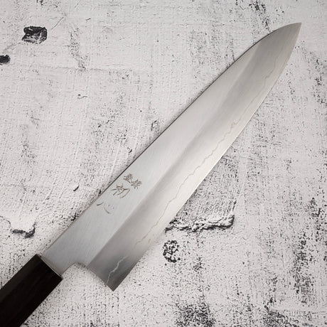 Hatsukokoro x Nakagawa Ginsan Wide-bevel Gyuto 240mm