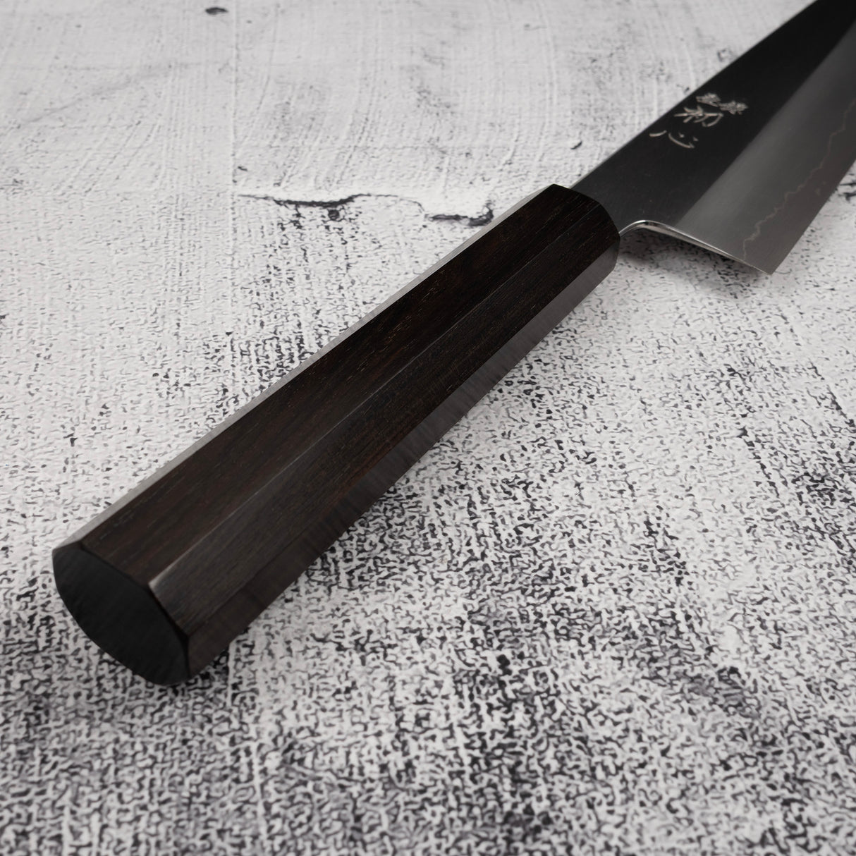 初心 x 中川 銀三寬刃牛刀 240mm