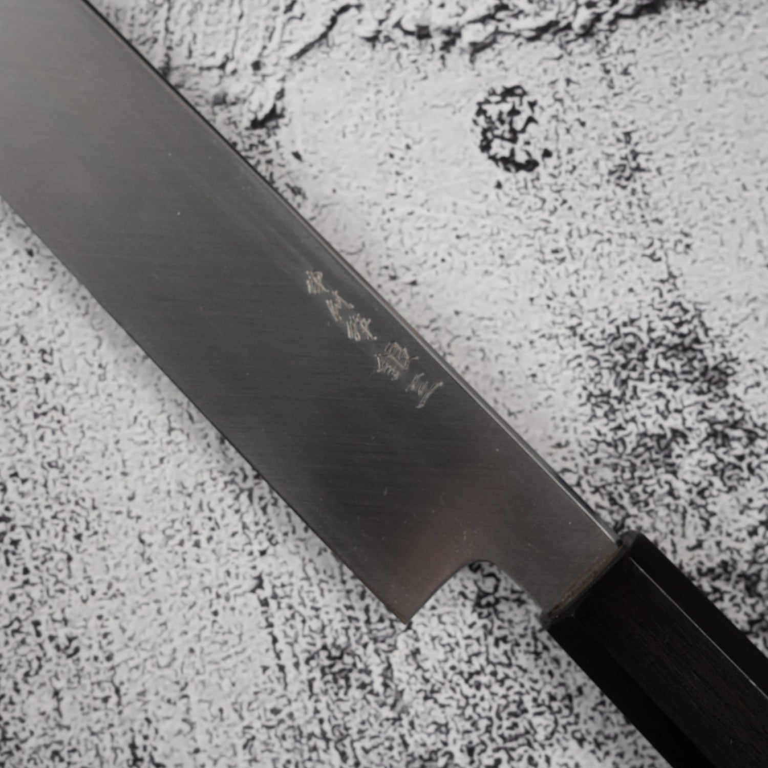 Nakagawa Ginsan Yanagiba 270mm Mirror-Polished Ebony