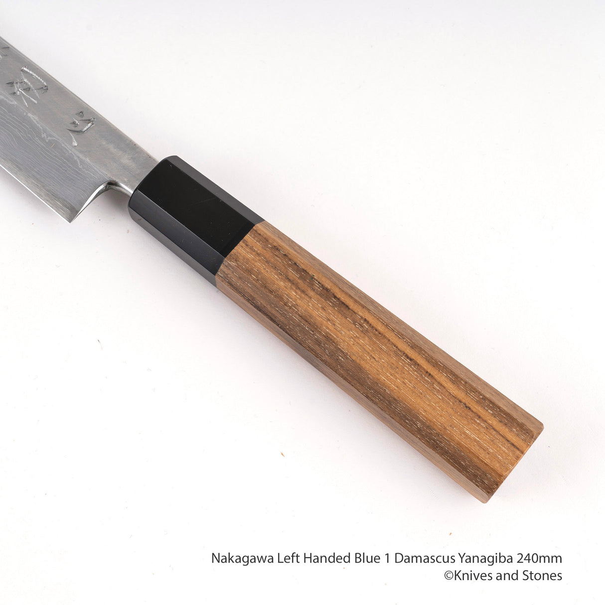 Nakagawa Left Handed Blue 1 Damascus Yanagiba 240/270/300/300 mm