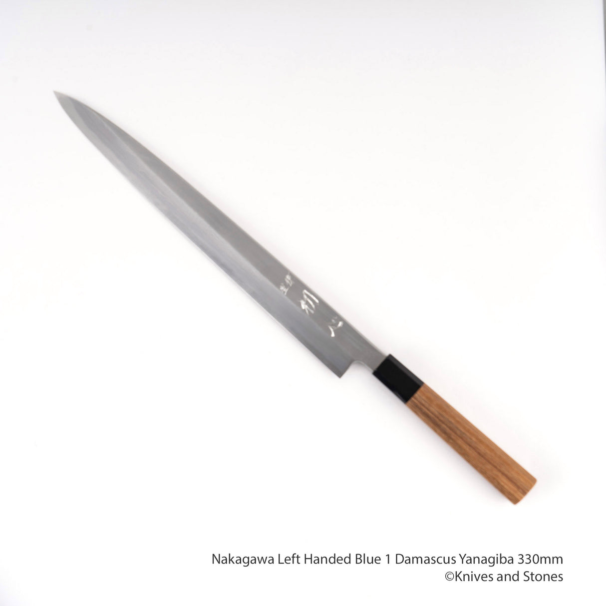 Nakagawa Left Handed Blue 1 Damascus Yanagiba 240/270/300/300 mm