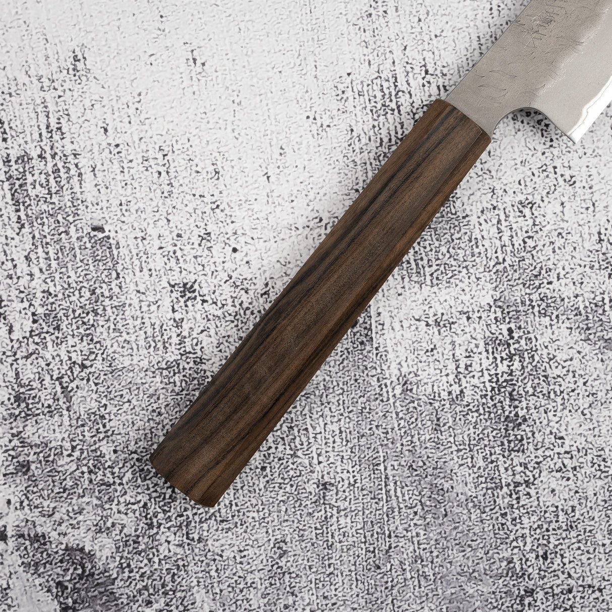 Nigara Aogami (Blue) Super Sakimaru Sujihiki 300mm Tsuchime Black Chacate