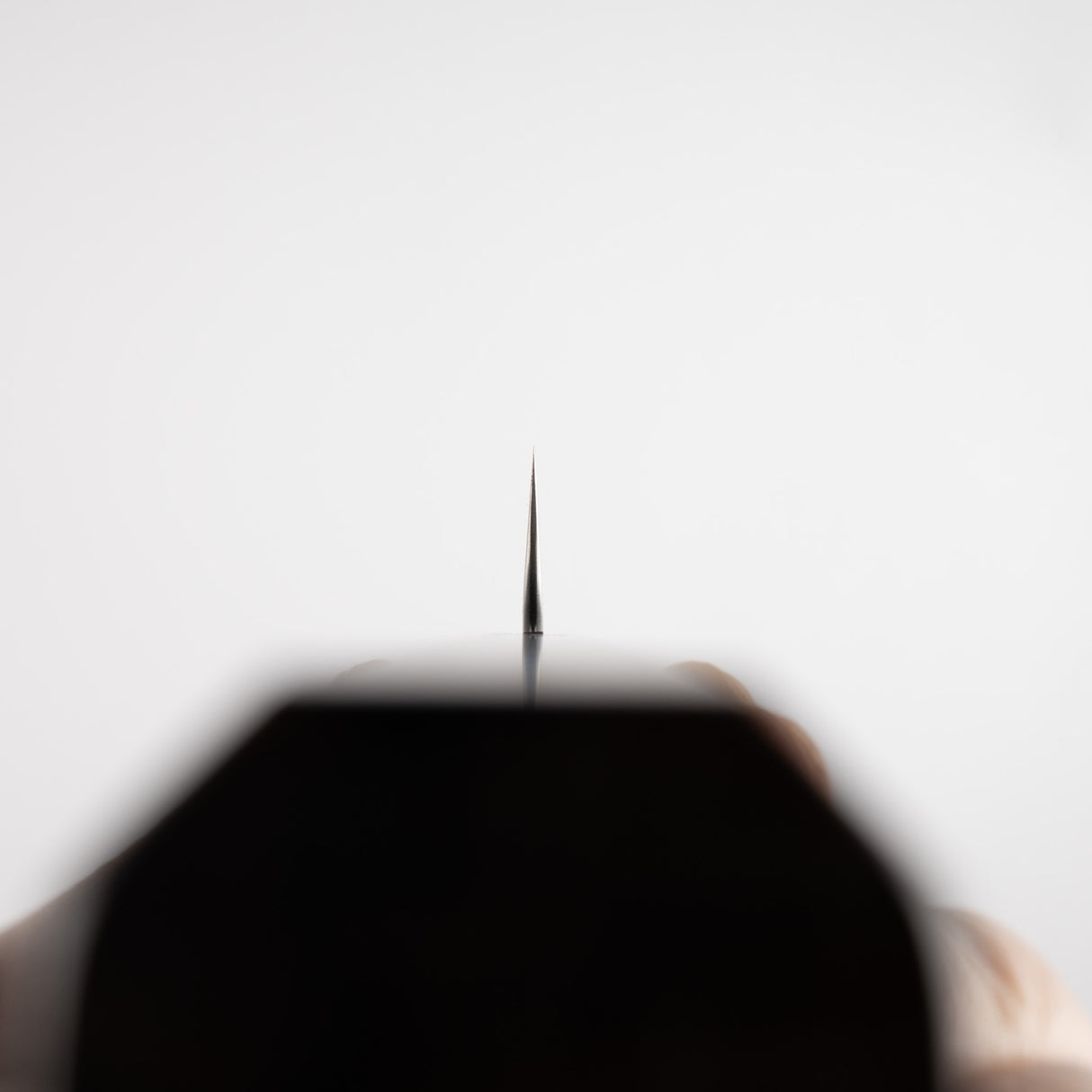 Nigara Aogami (Blue) Super Sakimaru Sujihiki 300mm Tsuchime Black Chacate