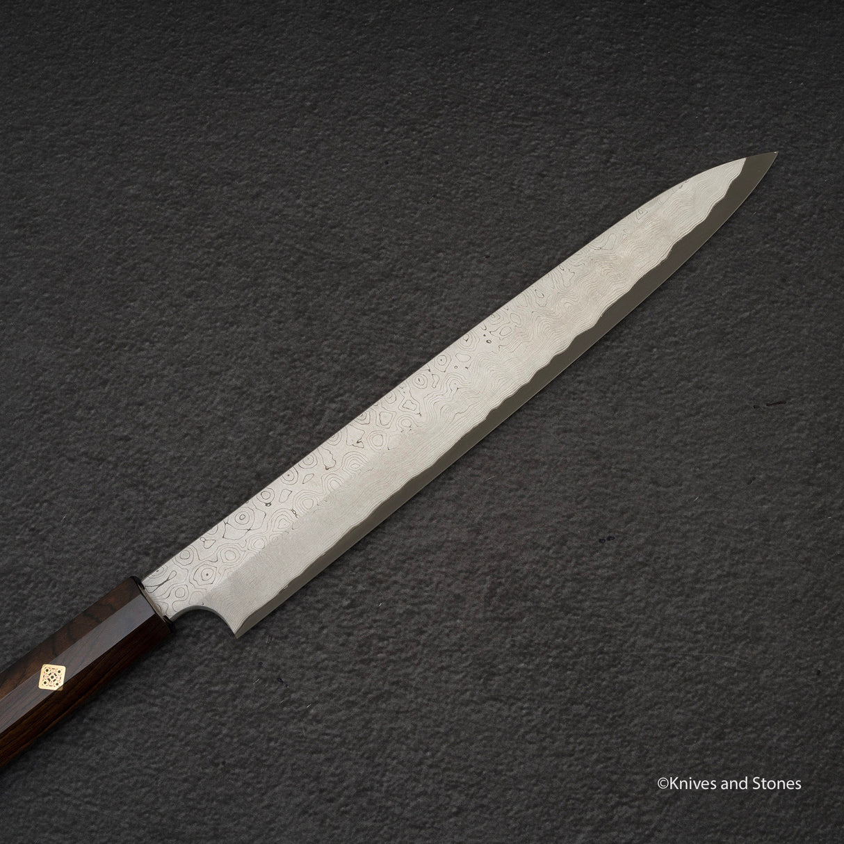 Nigara 暗門黑染藍 2 大馬士革柳葉 270mm