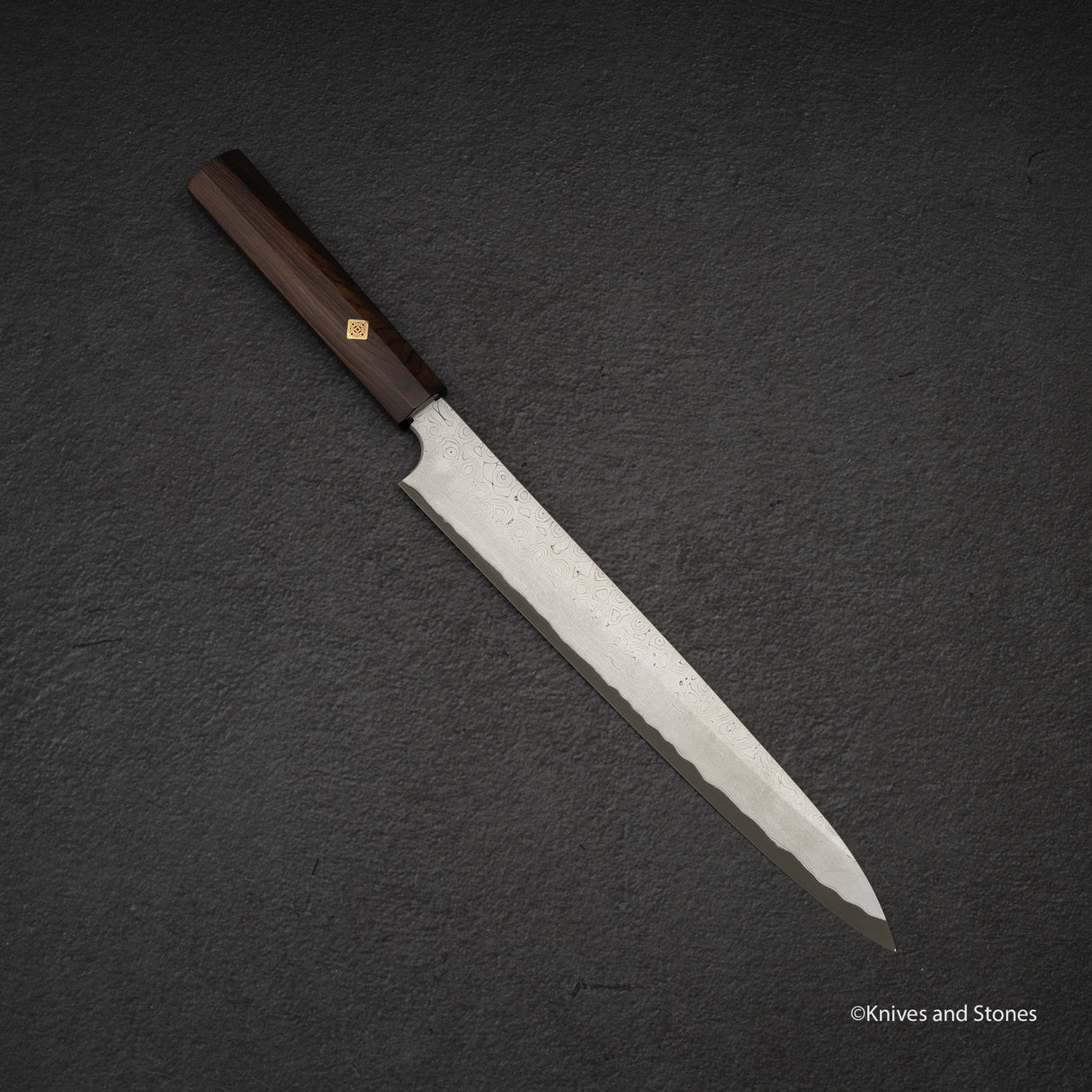 Nigara 暗門黑染藍 2 大馬士革柳葉 270mm