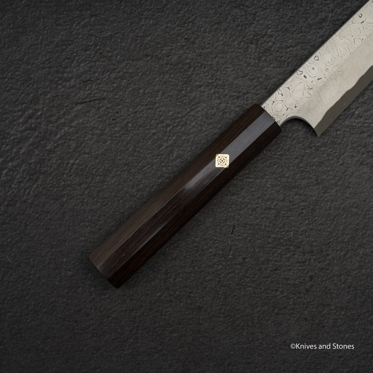 Nigara Anmon 黑染藍 2 大馬士革柳葉 300mm