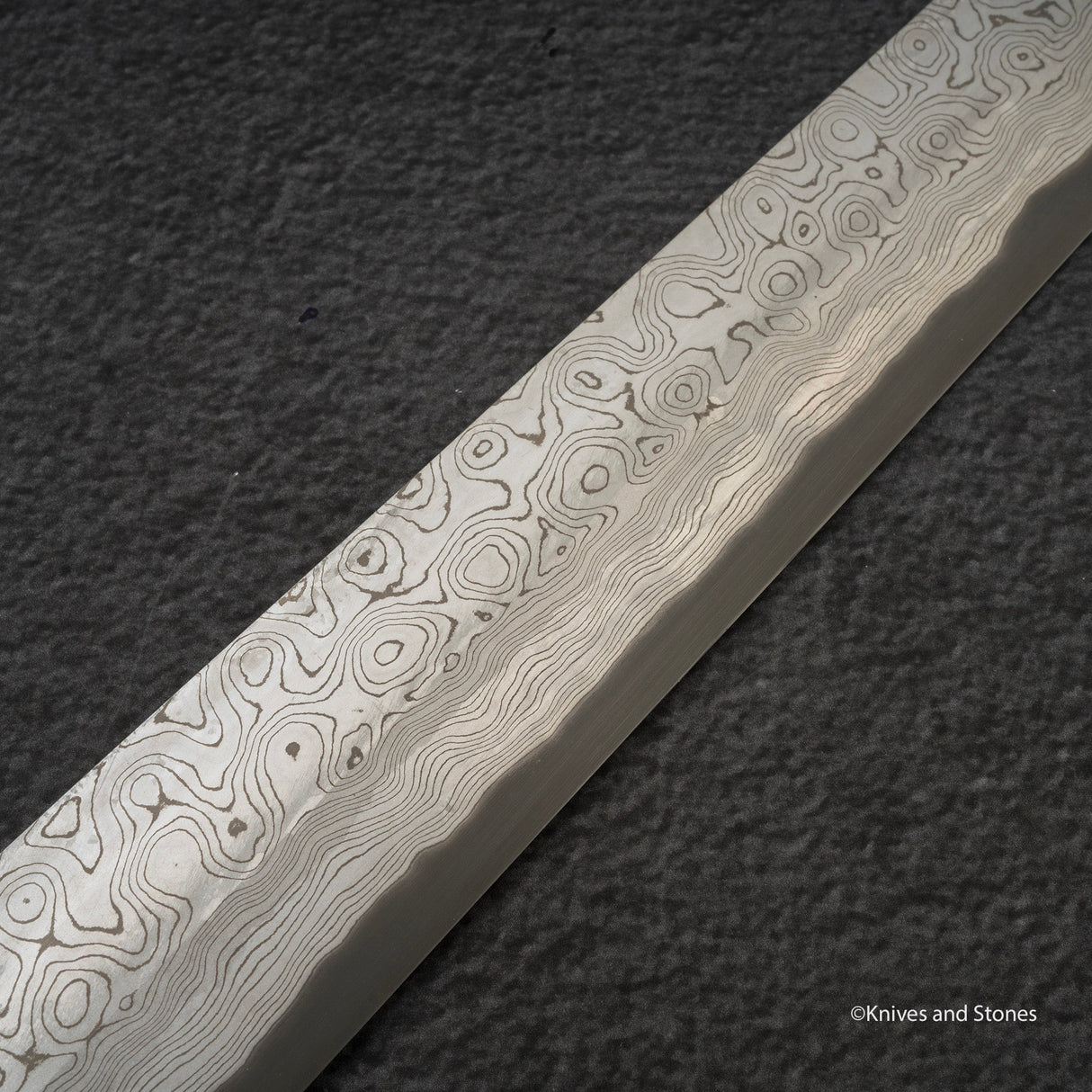 Nigara Anmon 黑染藍 2 大馬士革柳葉 330mm