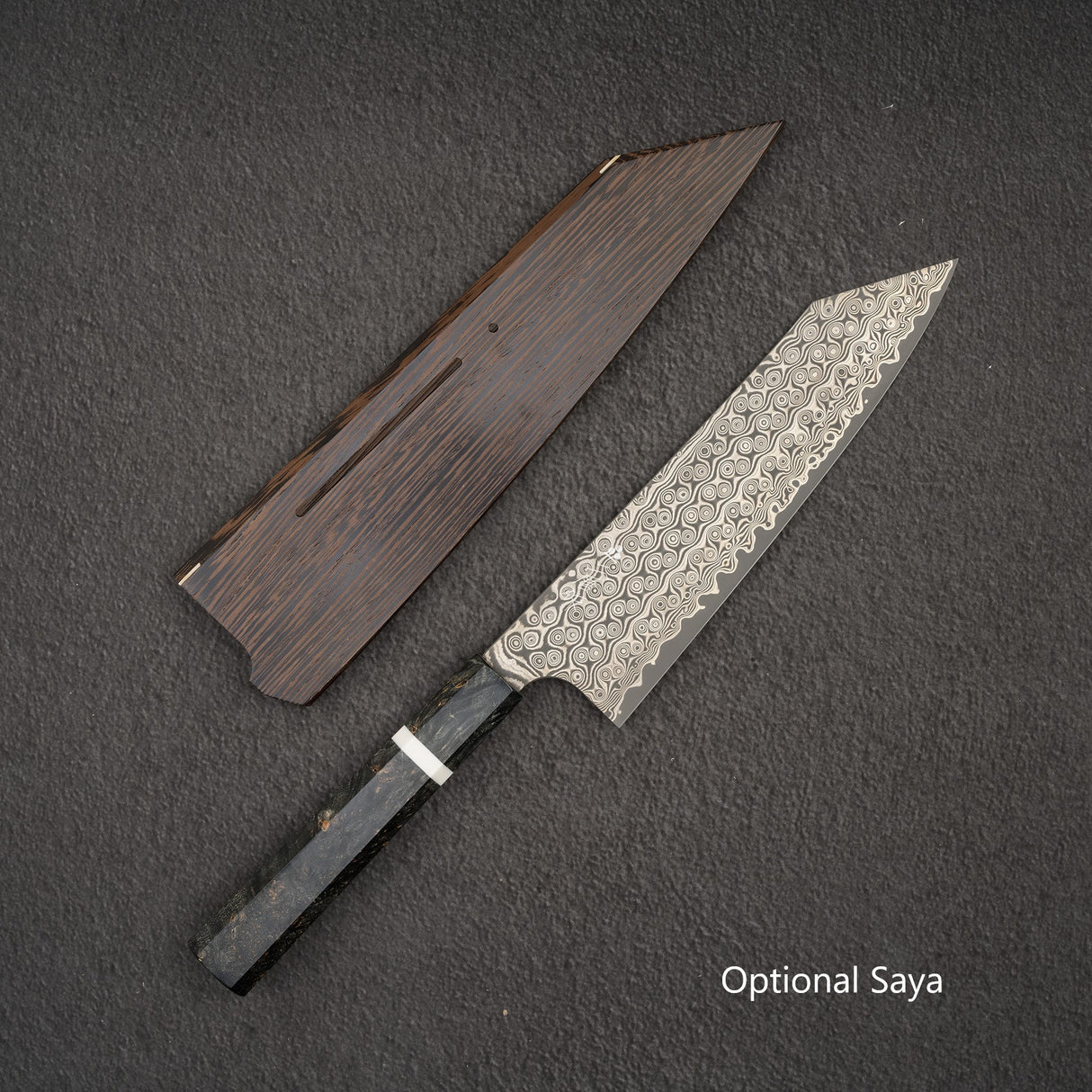 二唐暗紋SG2大馬士革切付牛刀 210mm