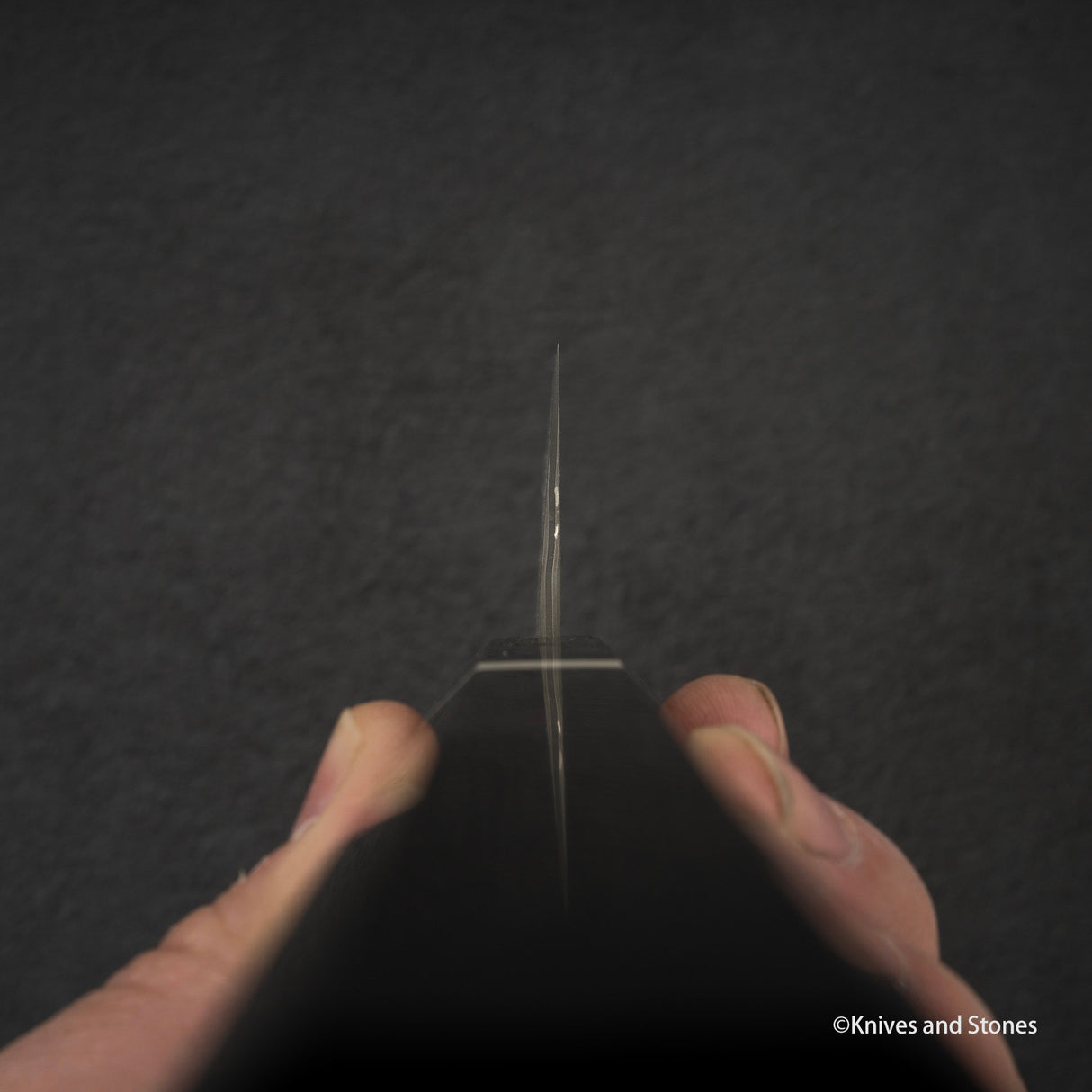 Nigara Anmon(暗紋)SG2 雨滴大馬士革文化 180 mm Brich Burl 手柄