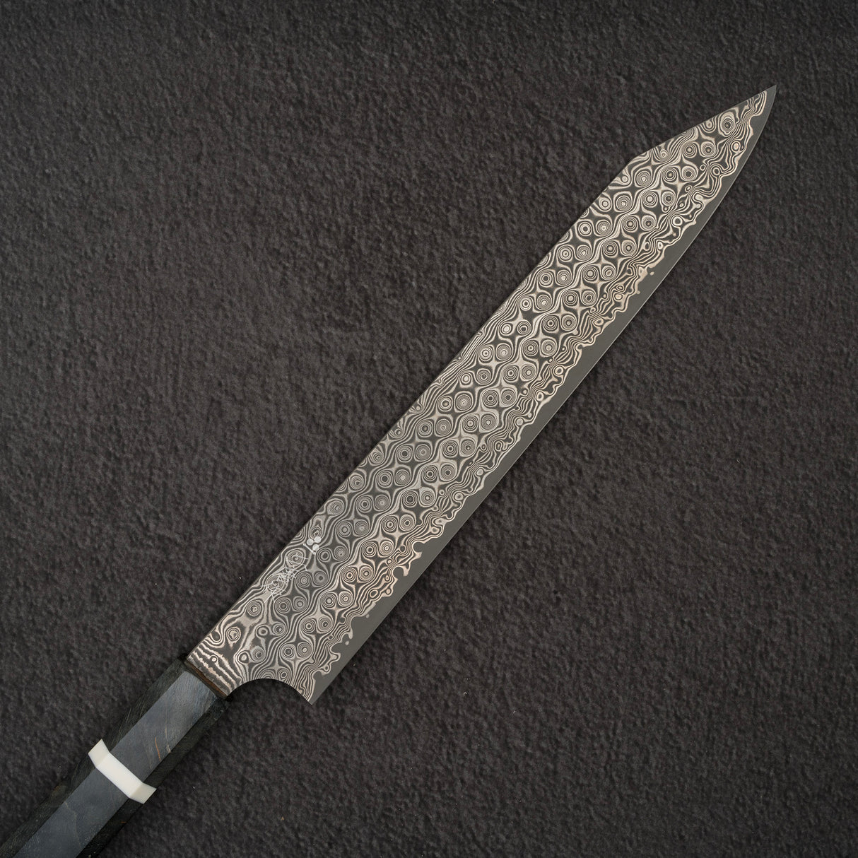 Nigara Anmon SG2 雨滴大馬士革切月 (K-tip) Sujihiki 255mm