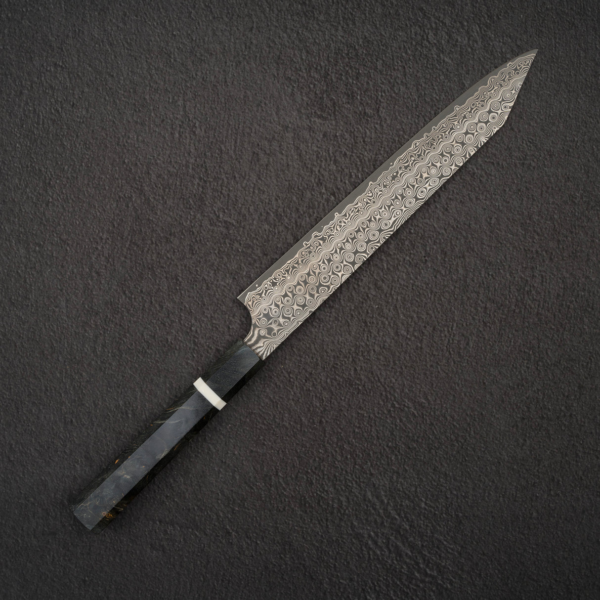 Nigara Anmon SG2 雨滴大馬士革切月 (K-tip) Sujihiki 255mm