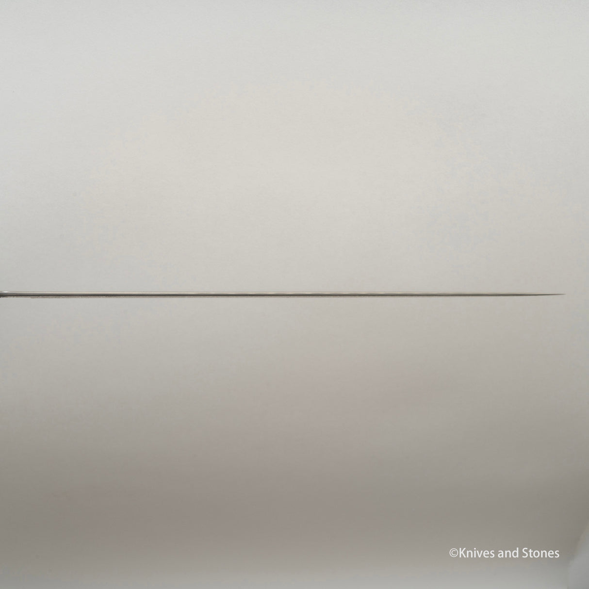 Nigara Anmon SG2 Raindrop Damascus Sakimaru Sujihiki 300mm