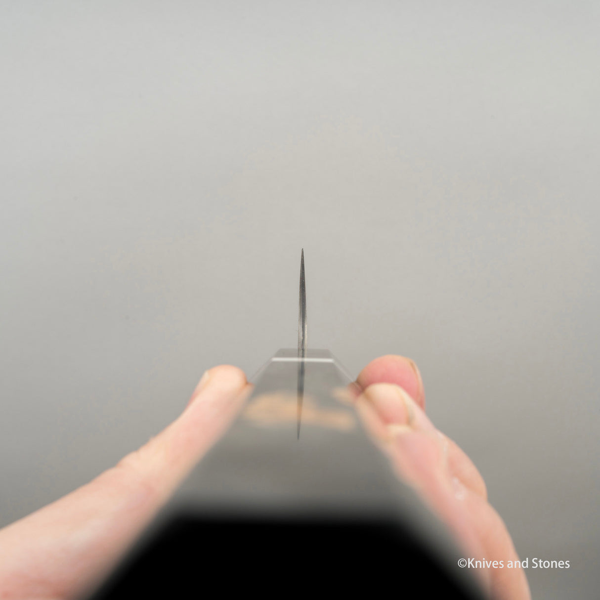 Nigara Anmon SG2 Raindrop Damascus Sakimaru Sujihiki 300mm