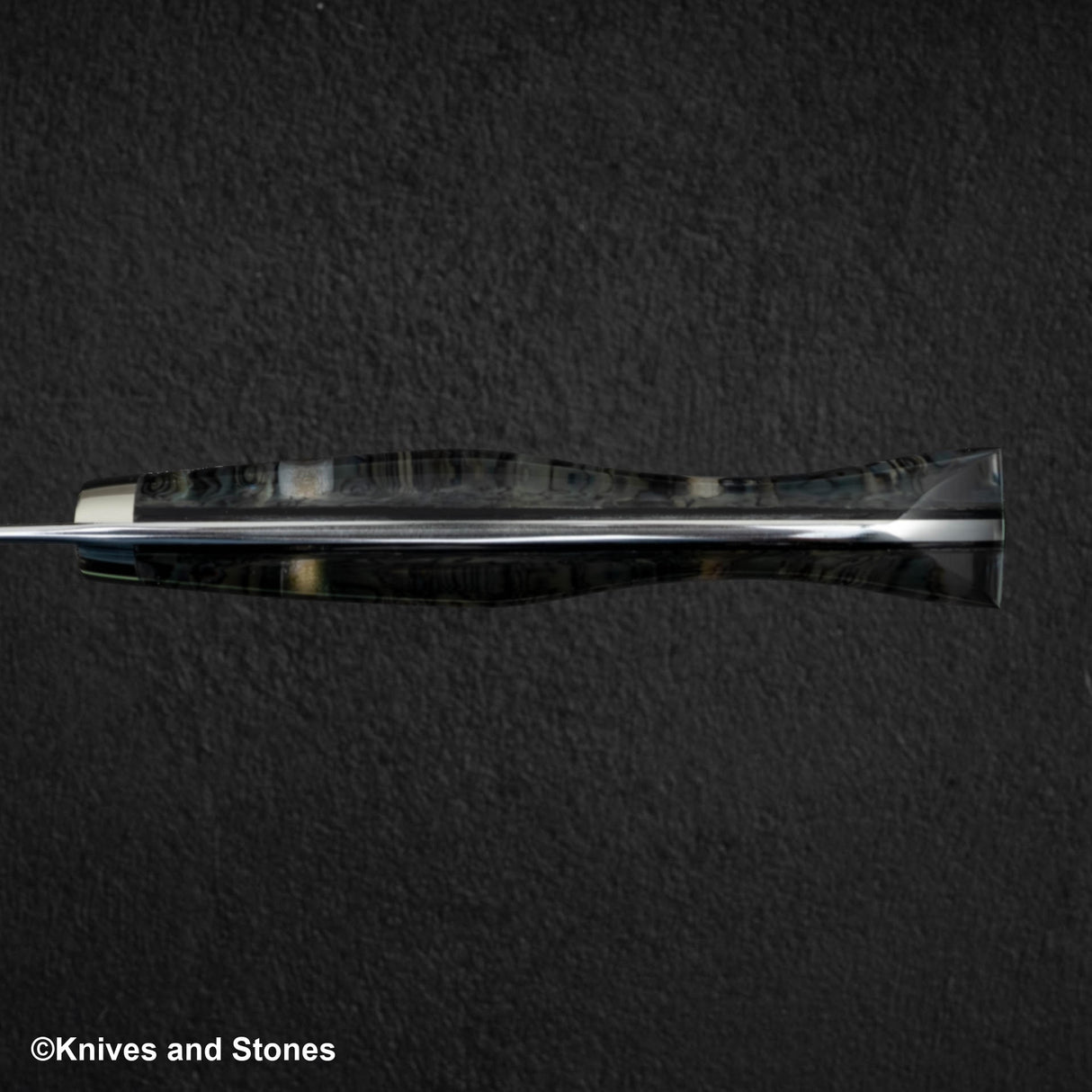 Nigara Anmon(暗紋)SG2 雨滴大馬士革 Gyuto 240 毫米珍珠母貝鑲嵌手柄