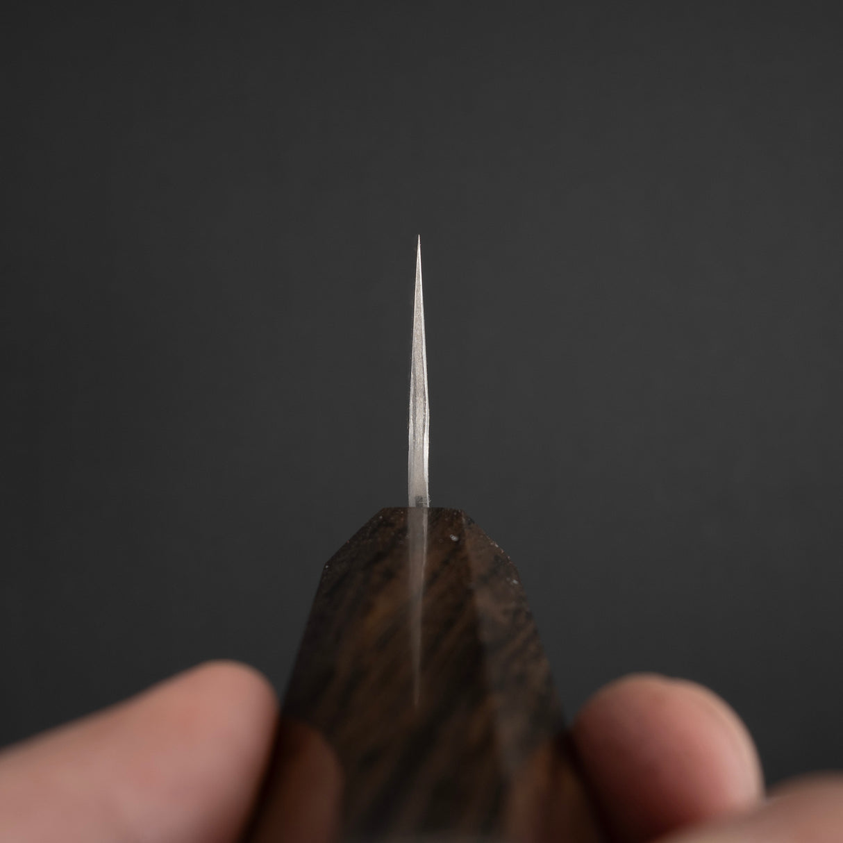 Nigara Aogami (藍色) Super Gyuto 240mm Tsuchime Black Chacate