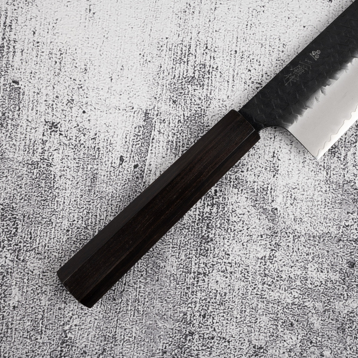 Nigara SG2 KU Gyuto 270mm Kurouchi Tsuchime Ebony