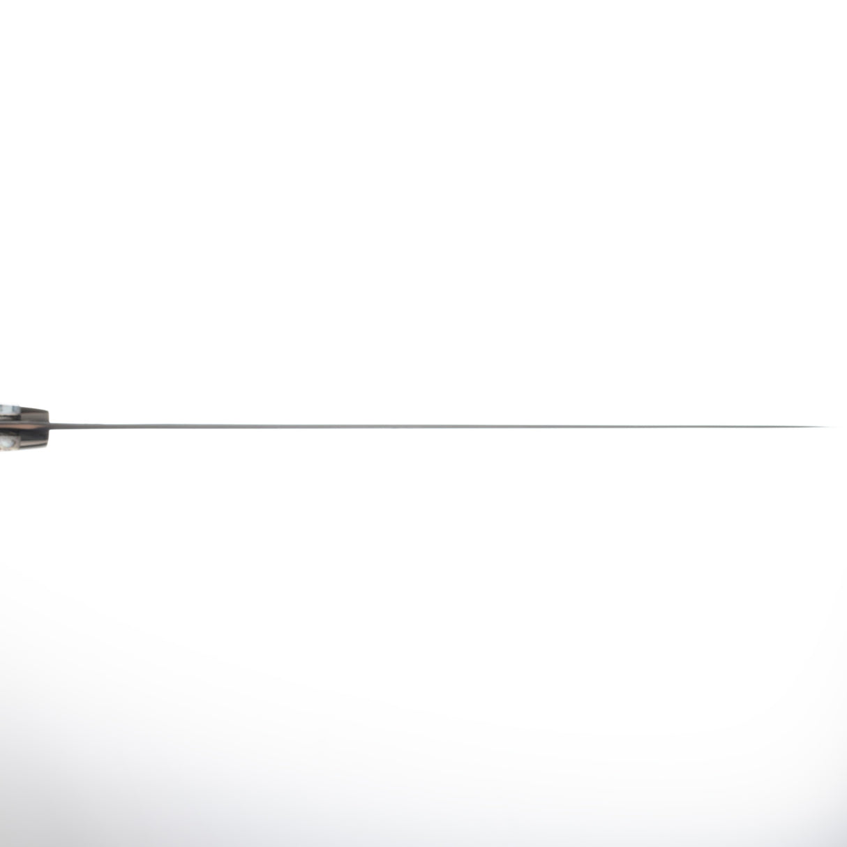 Nigara Anmon (暗紋) SG2 Raindrop Damascus Sakimaru Sujihiki 270mm Mother-of-peral Western