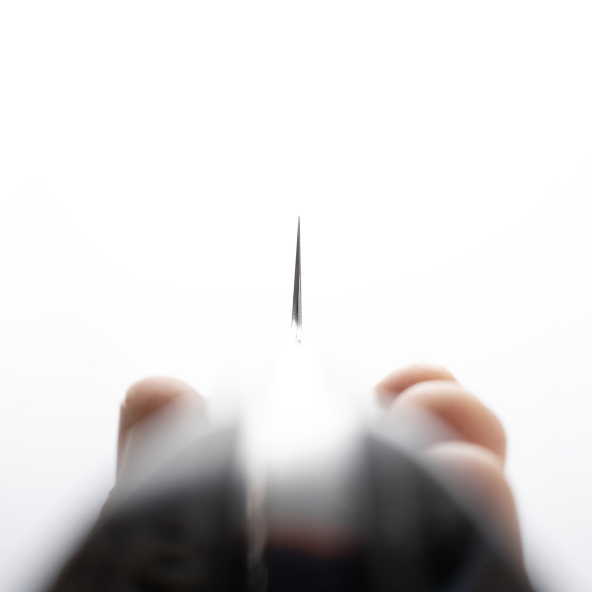 Nigara Anmon (暗紋) SG2 Raindrop Damascus Sakimaru Sujihiki 270mm Mother-of-peral Western