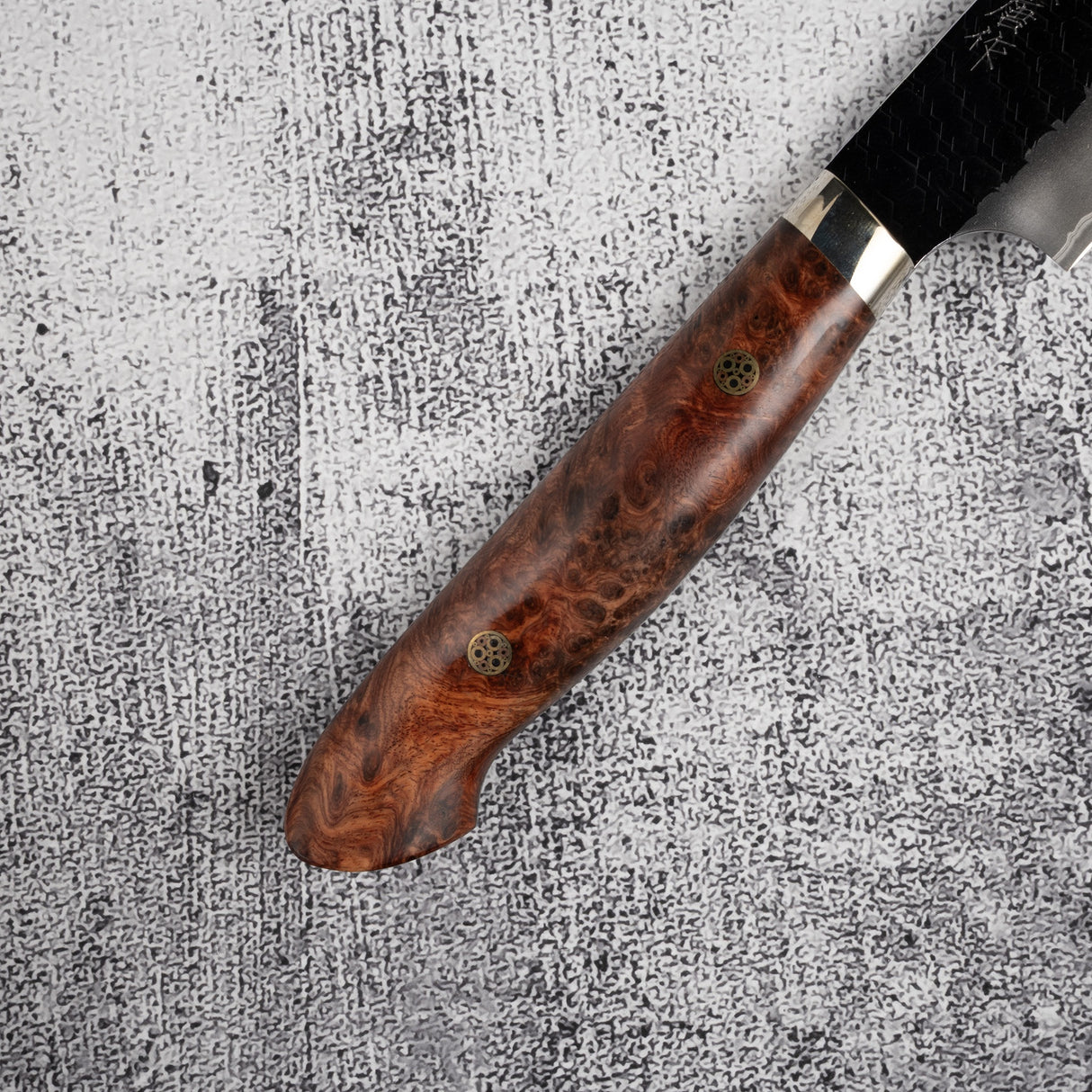 二唐 SG2 K型筋引 255mm 槌目黑打 安柏納西式手柄