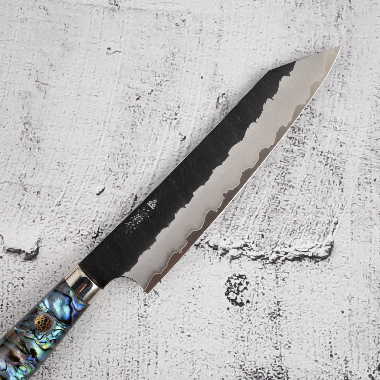 Nigara SG2 K-tip Petty 150mm Tsuchime Kurouchi Western Mother of Pearl