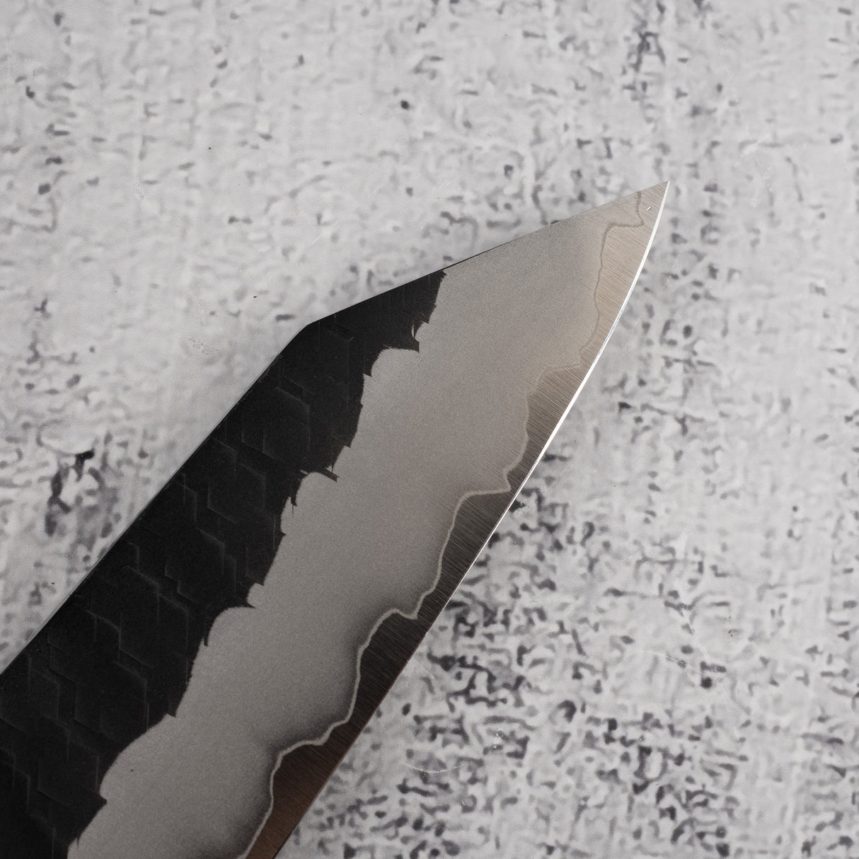 Nigara SG2 K-tip Petty 150mm Tsuchime Kurouchi Western Mother of Pearl